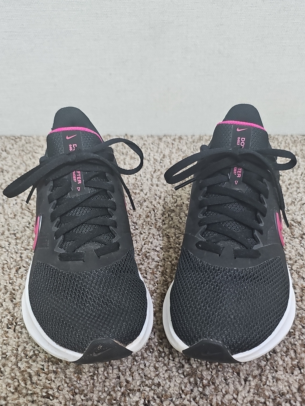 NIKE DOWNSHIFTER 11 BLACK FIREBERRY WOMENS SNEAKERS BFPM-09-229